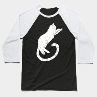 Sleeping cat Baseball T-Shirt